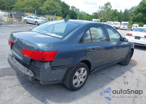 2009 Hyundai Sonata Gls из США, поврежденный, VIN 5NPET46C99H417736